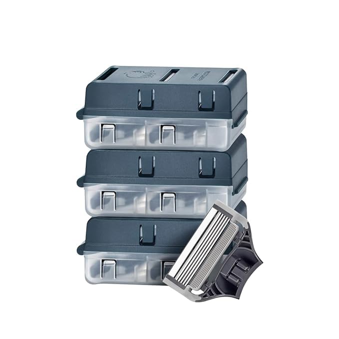 12 Count 5-Blade Razor Blade Refills U1340