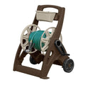 Lightweight Portable Garden Hose Reel Cart with Wheels and Crank Handle Q9728