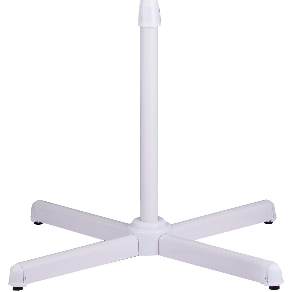 White 16-inch 3-Speed Oscillating Stand Fan Z49924