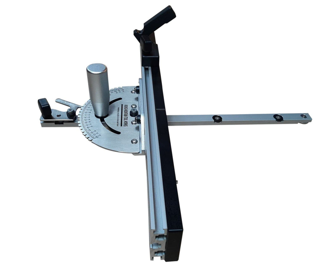 27 Position Precision Miter Gauge with Box Joint Fence and Stop I6148
