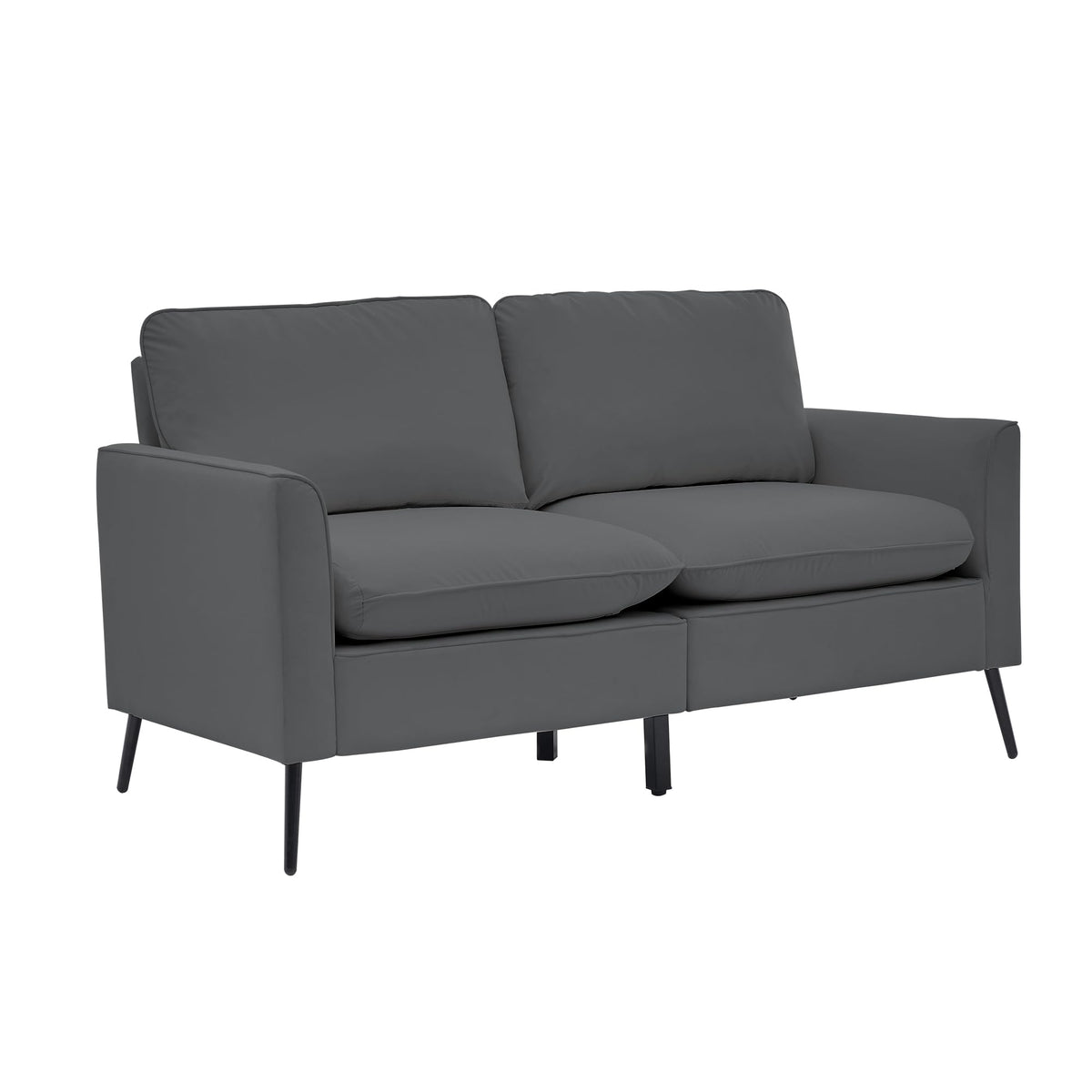 Light Gray 2 Seater Loveseat Sofa I9254