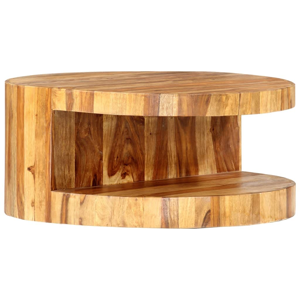 Solid Sheesham Wood Coffee Table S9609