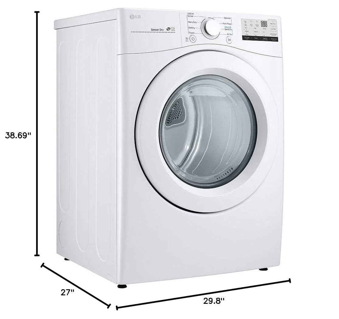 7.4 Cu. Ft. Vented Stackable Electric Dryer with Sensor Dry O56608