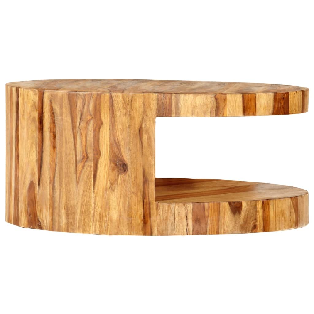 Solid Sheesham Wood Coffee Table S9609