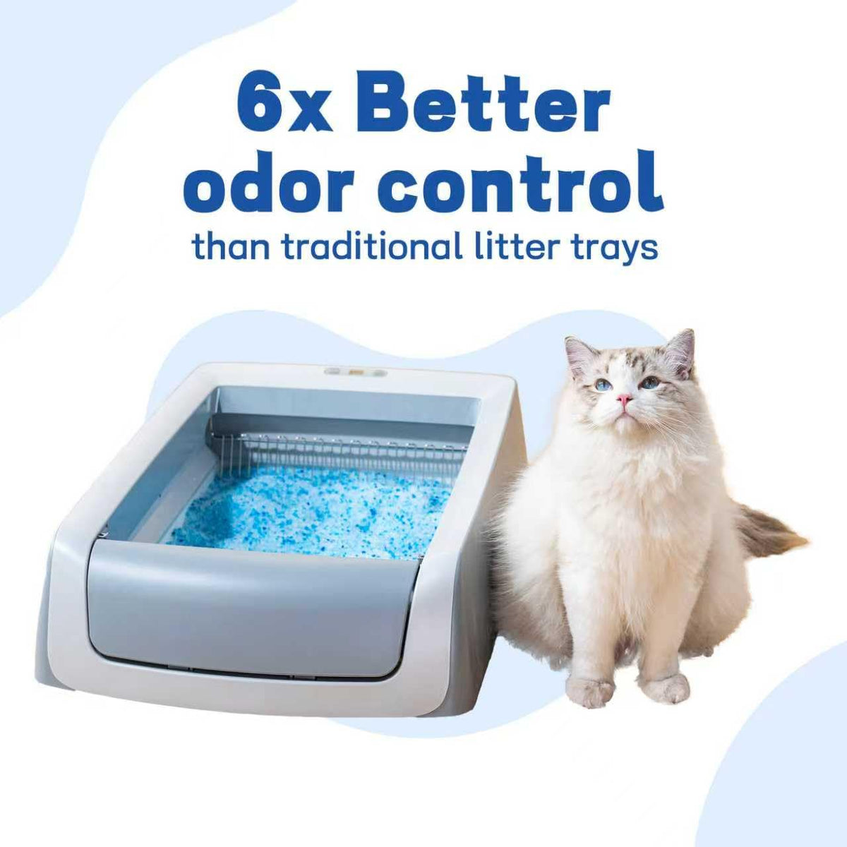 Crystal Cat Litter and Disposable Litter Trays 5 Sets N725888