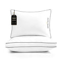 King Size Set of 2 Medium Soft Bed Pillows T154252