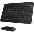 Black Rechargeable Bluetooth Keyboard and Mouse Combo E14905
