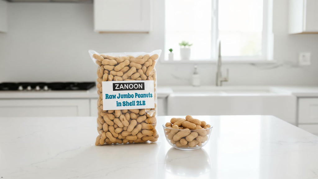 2LB Natural Unsalted Peanuts in Shell K69885