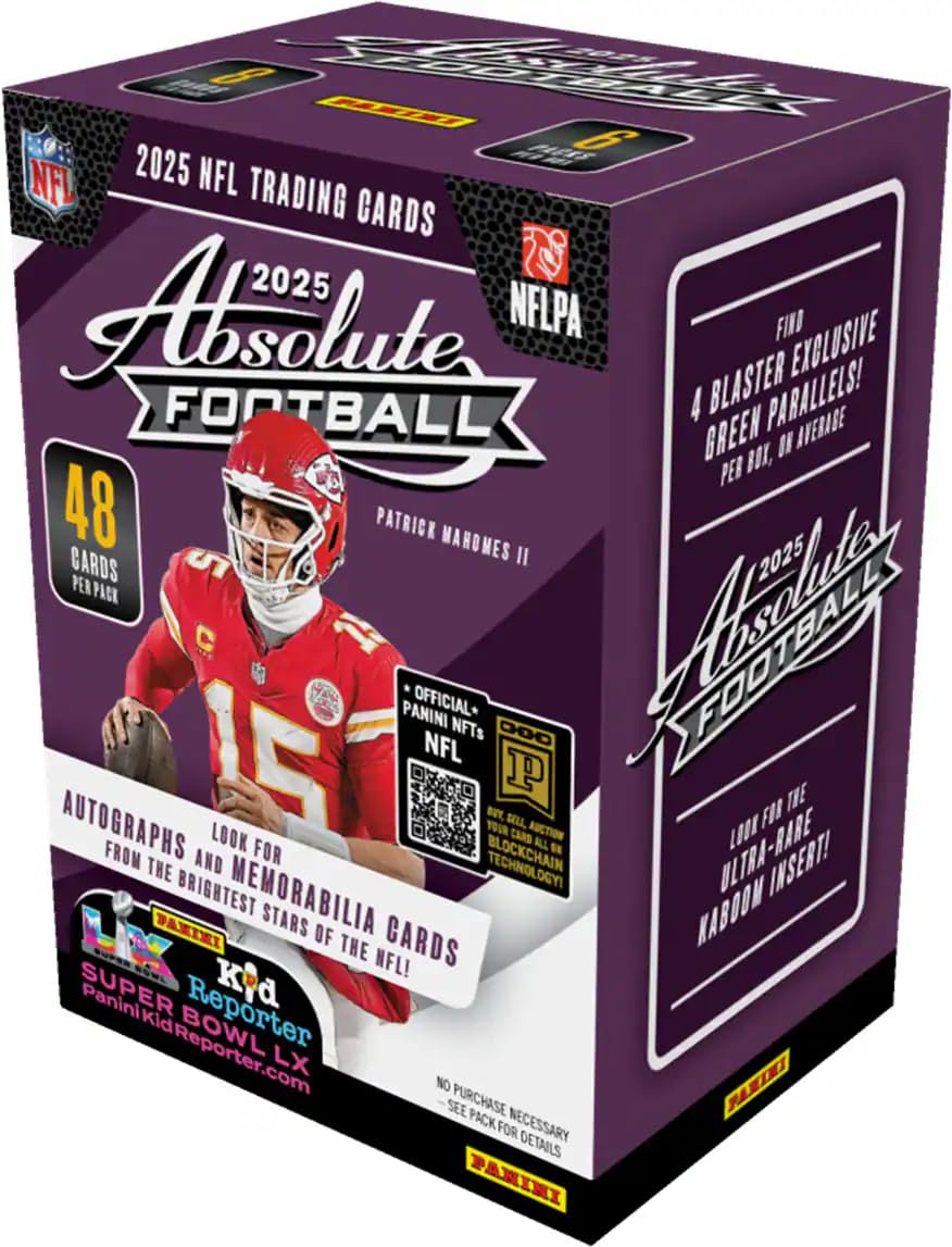 Panini Absolute Football Blaster Box NFL Trading Cards R183