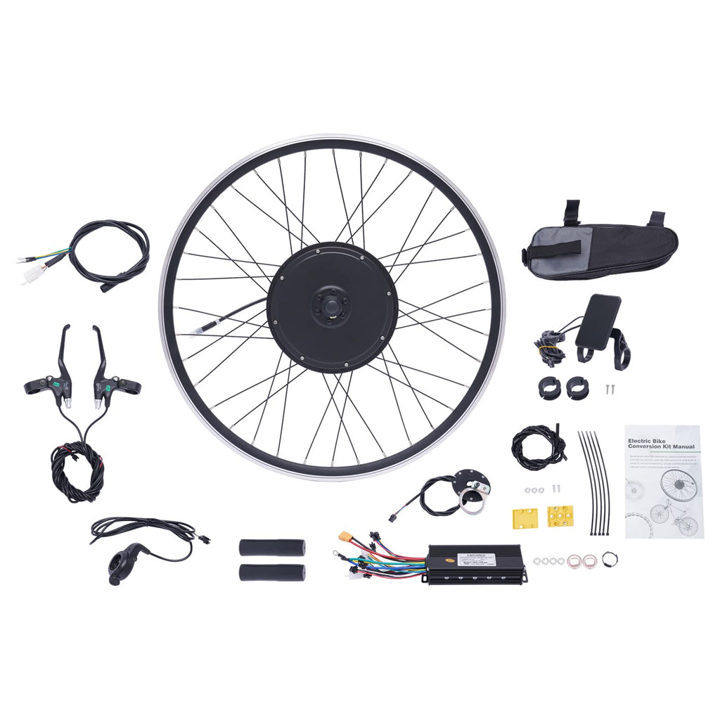 48V 1000W E-Bike Conversion Kit with Display Brushless Gearless Motor K716