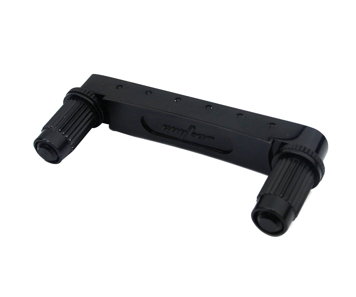 Black Roller Saddle Bridge for 6 String Electric Guitar I9620