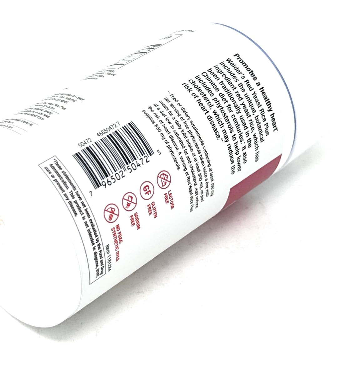 Red Yeast Rice 1200 mg 240 Tablets O878469