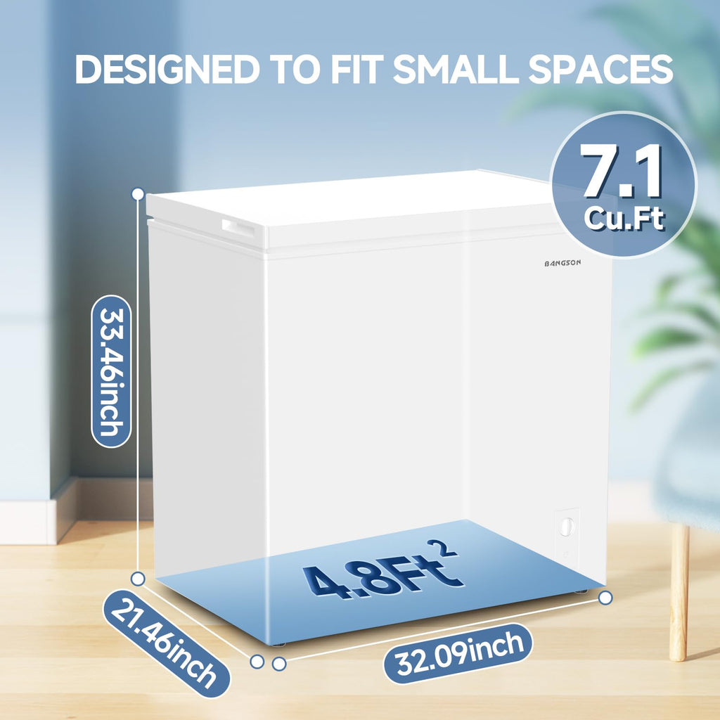 7.1 Cu.Ft Chest Freezer White Y195862