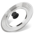 Universal Lid for Pots and Pans Skillets 8.2-12.5 Inch Stainless Steel P65520