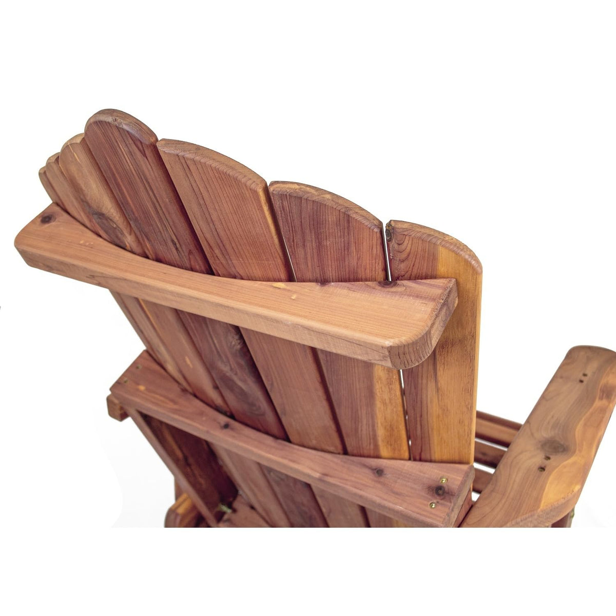 Cedar Adirondack Swivel Glider Outdoor Patio Chair G30699