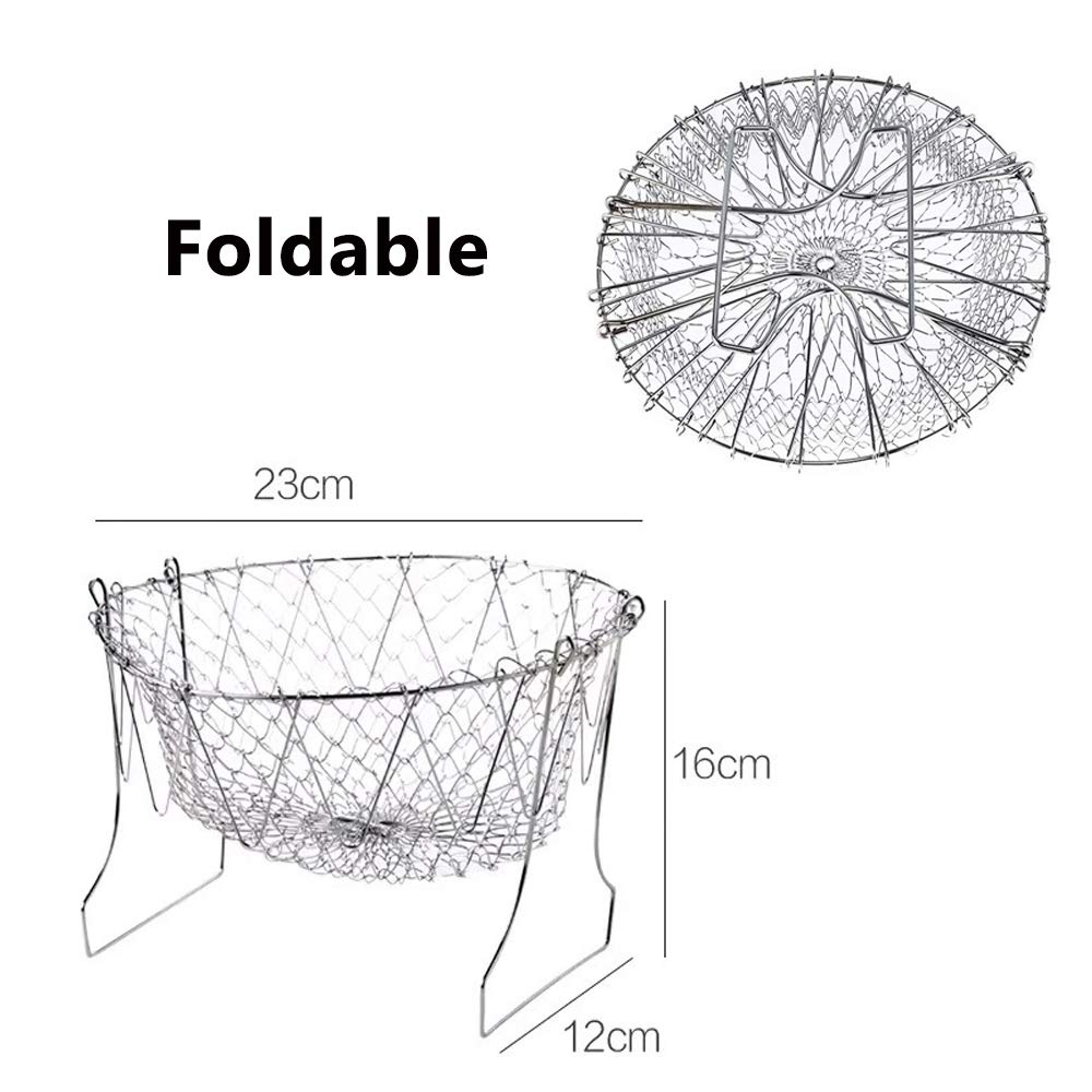 304 Stainless Steel Deep Fry Basket B92557