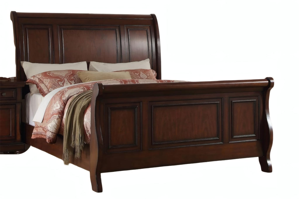 California King Bed Frame Antique Cherry G6811