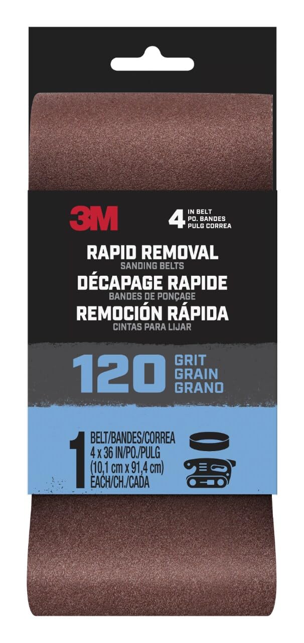 4x36 120 Grit Power Sanding Belt M963360