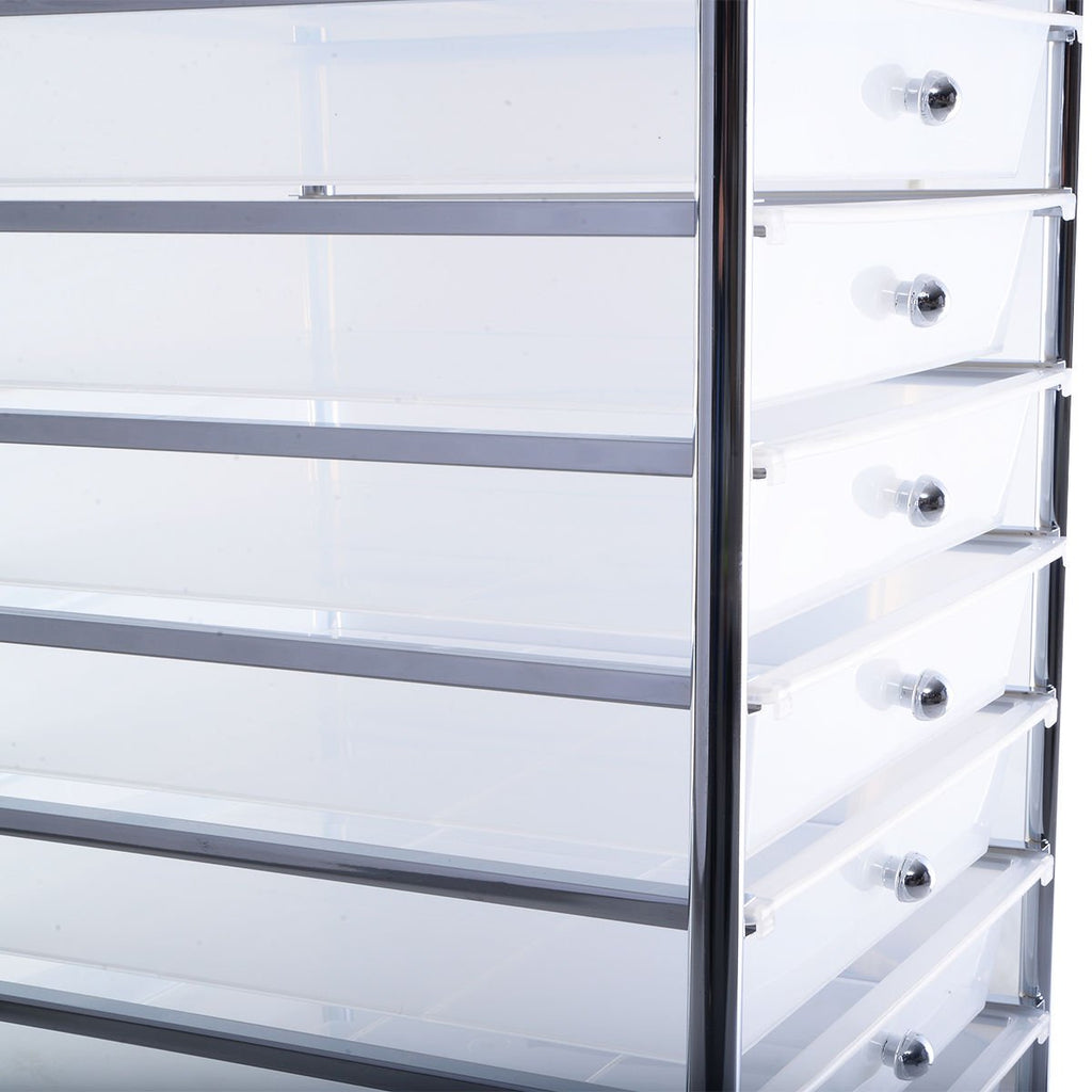 10 Drawer Rolling Storage Cart H7782