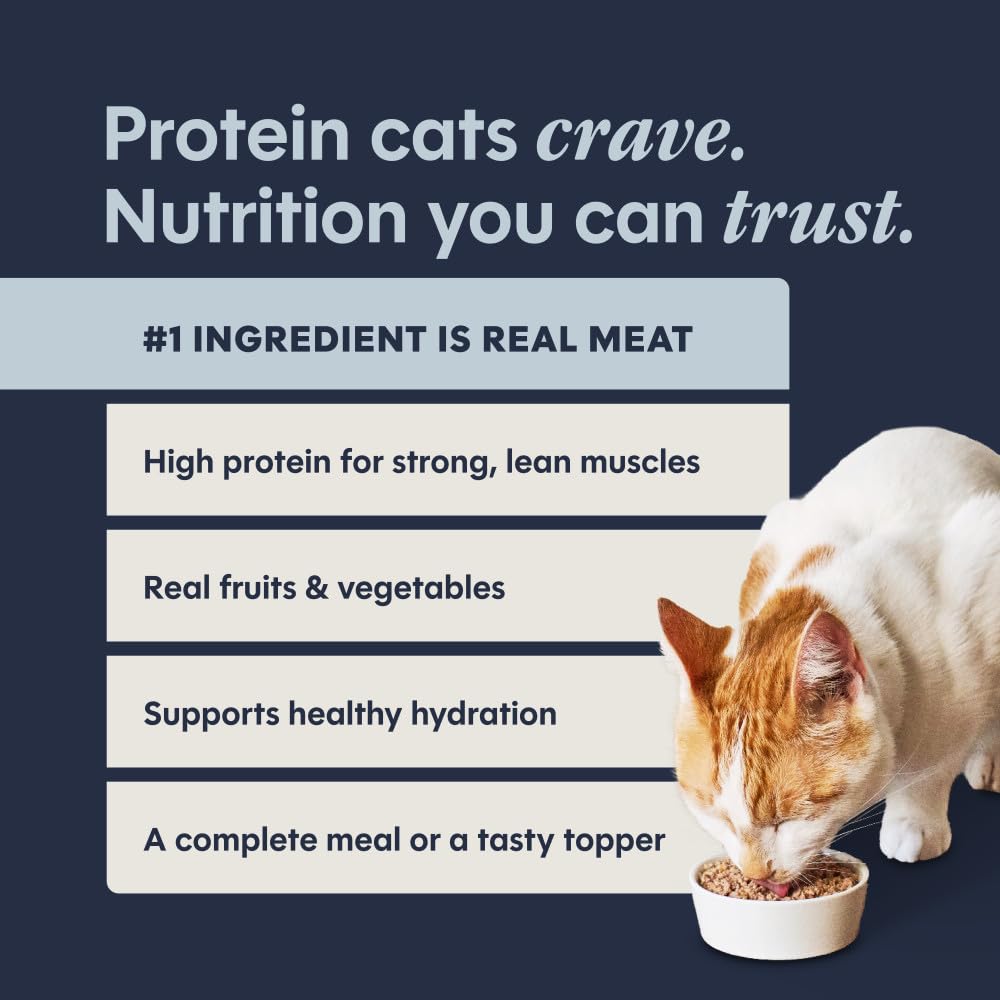 Grain Free Natural Wet Canned Cat Food 3 Ounce (Pack of 12) S687