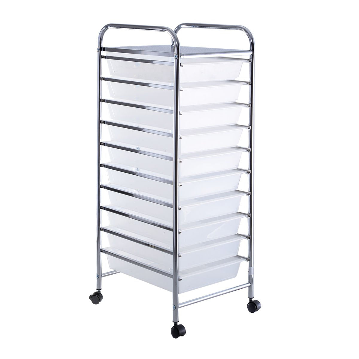 10 Drawer Rolling Storage Cart H7782