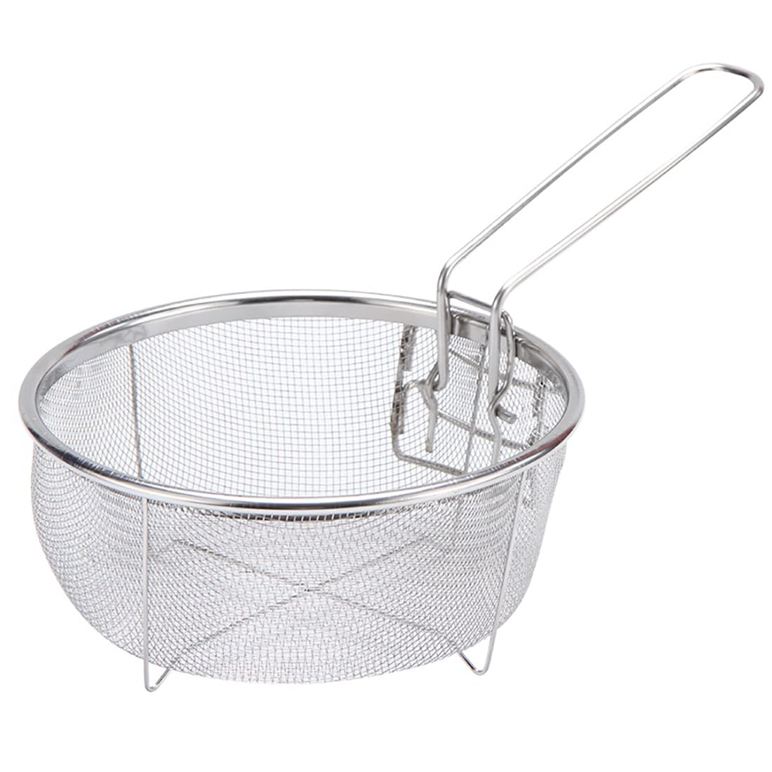 Stainless Steel Deep Fry Basket with Detachable Handle D765964