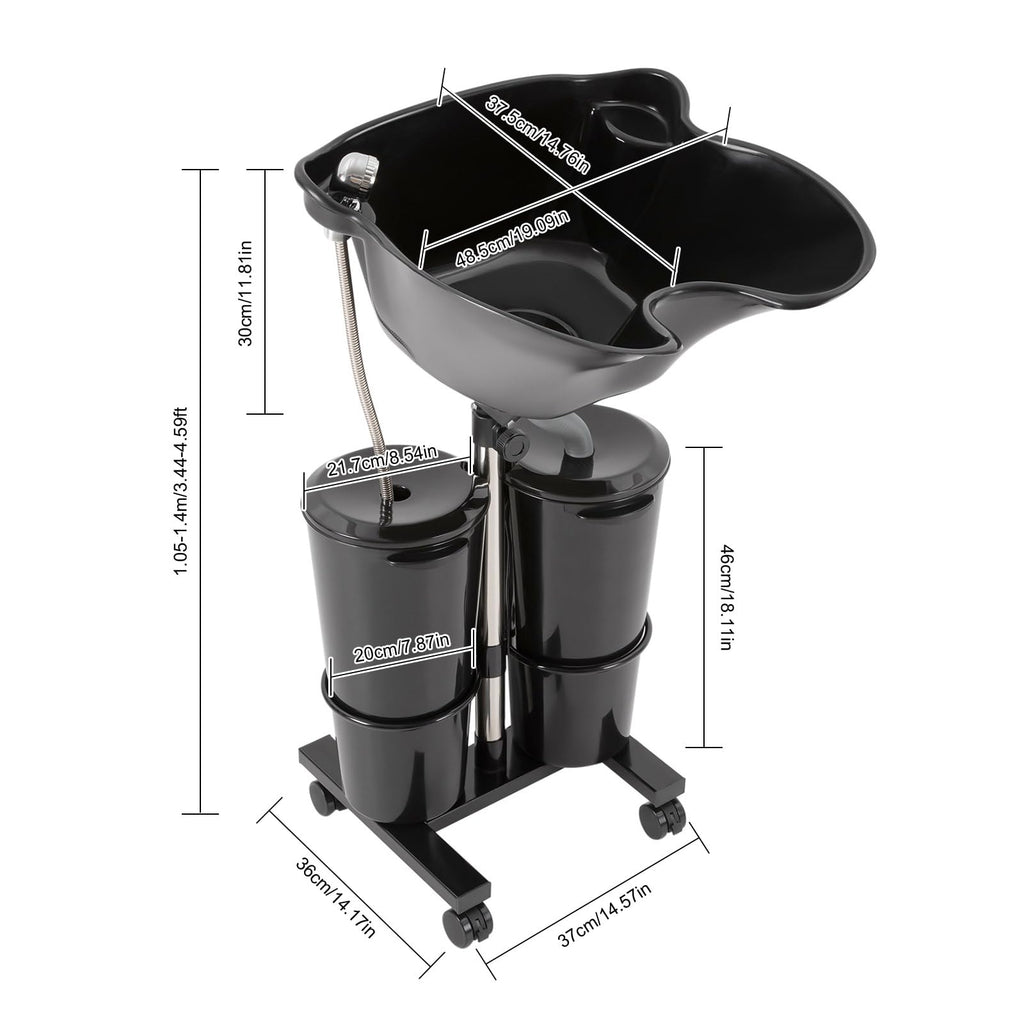 Portable Shampoo Bowl with Electric Pump A143808
