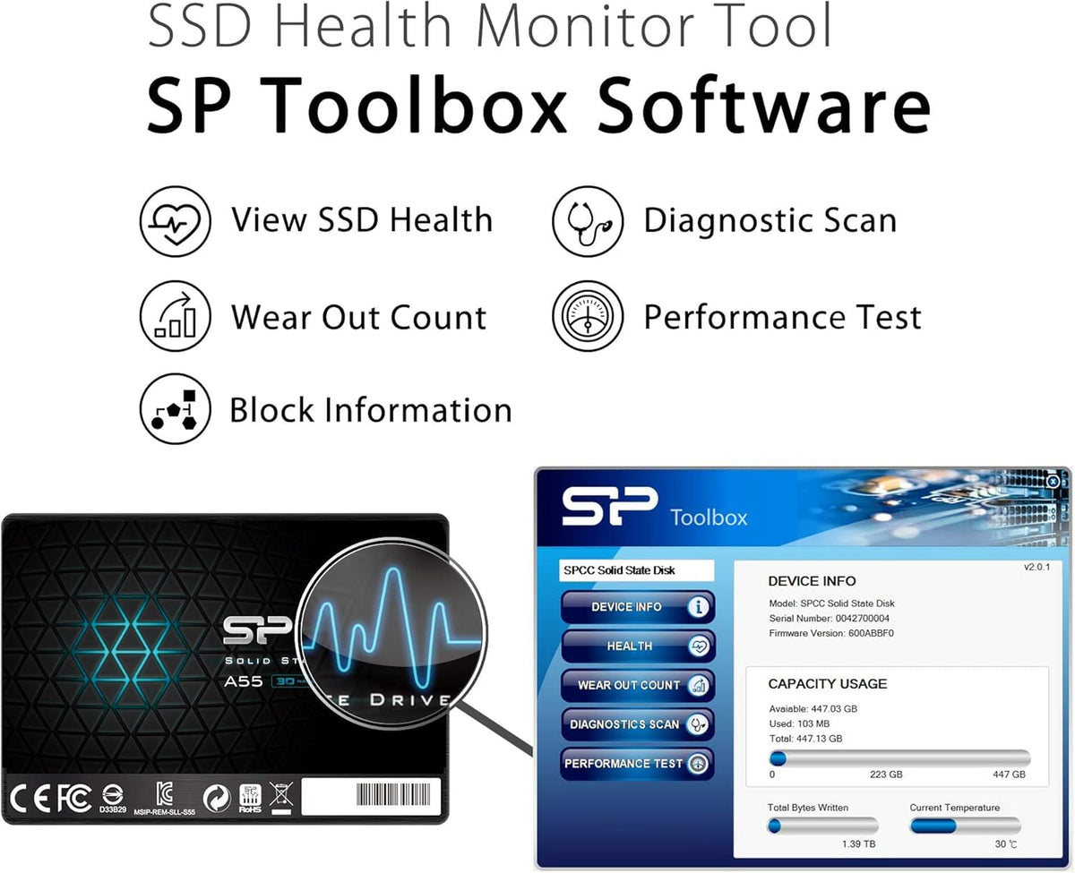 1TB 3D NAND SATA III 2.5" Internal Solid State Drive L990