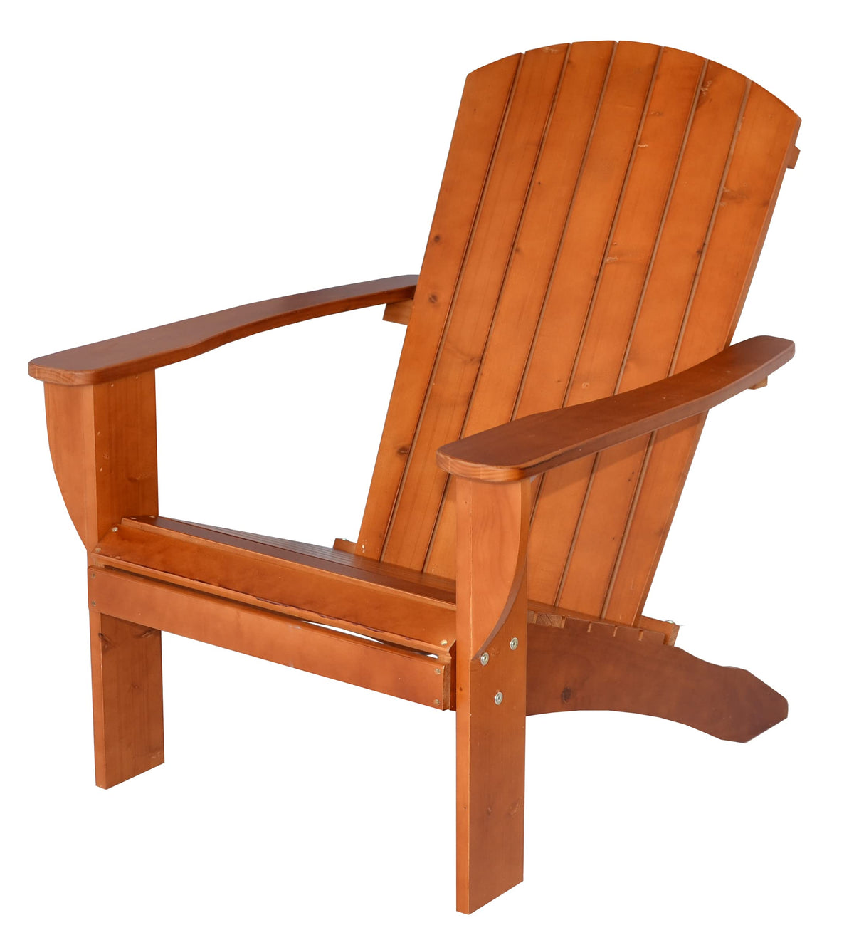 Solid Cedar Adirondack Extra Wide Chair with Folding Table K476