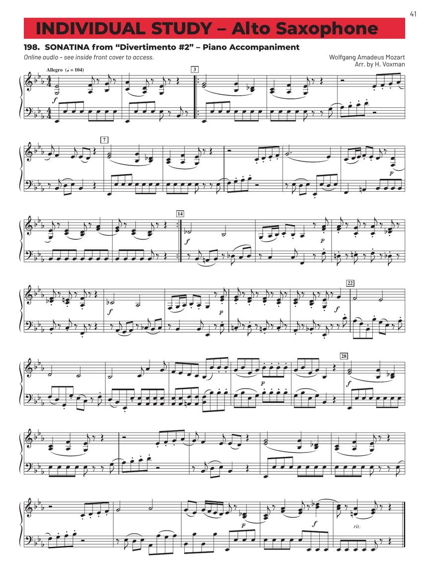 Eb Alto Saxophone Book 2 F7951