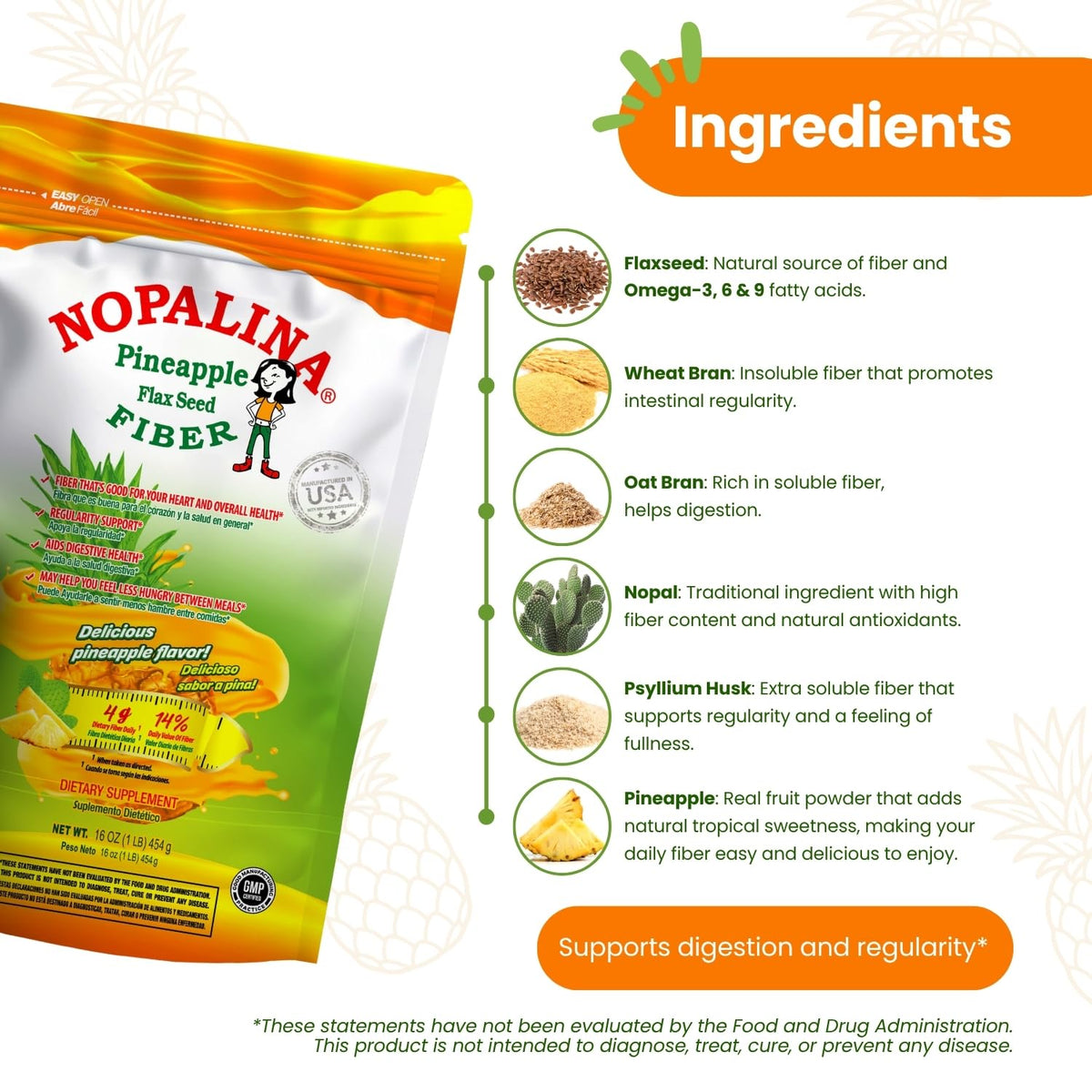 Pineapple Fiber Powder 1 Lb R94644