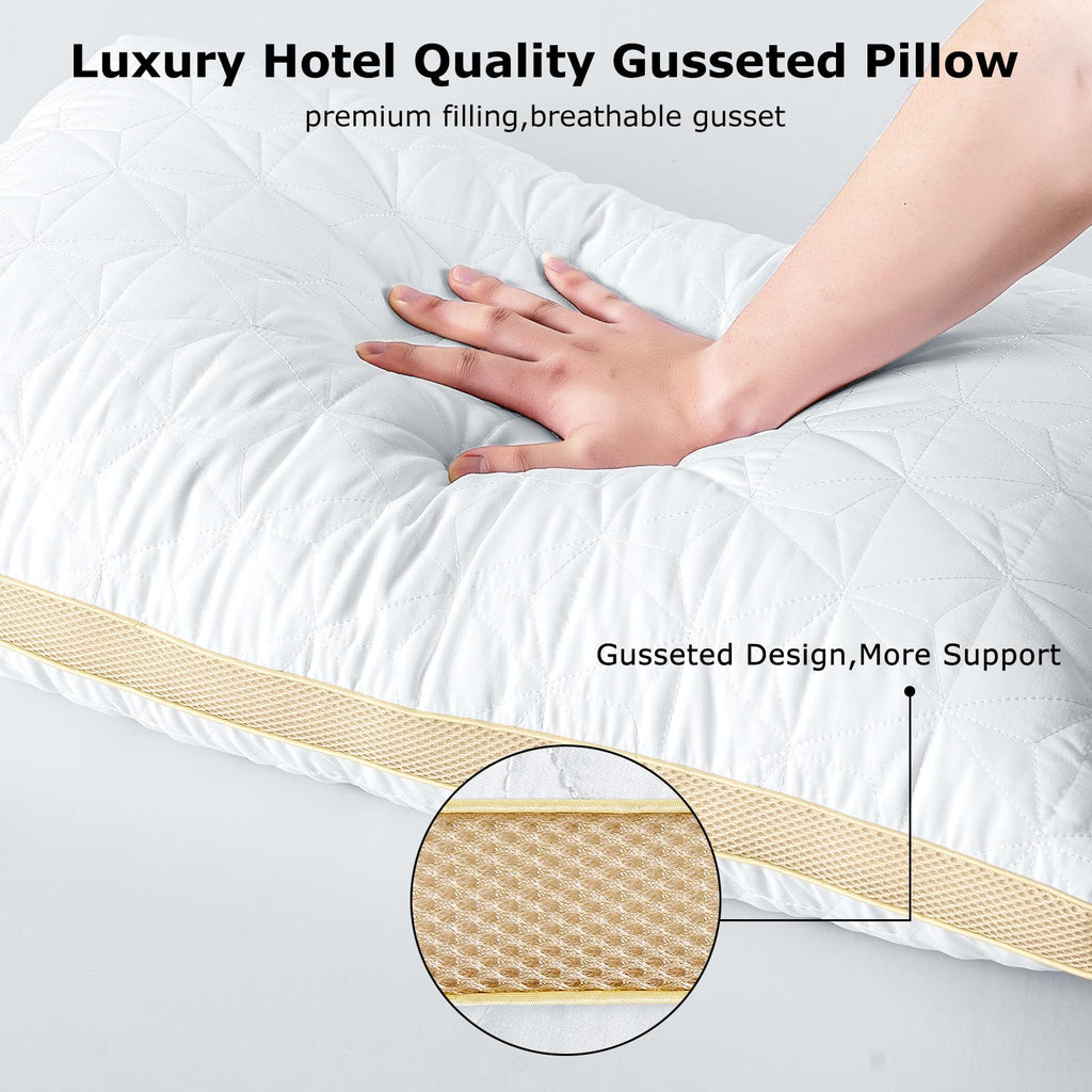 King Size Cooling Down Alternative Pillows Set of 2 B50353