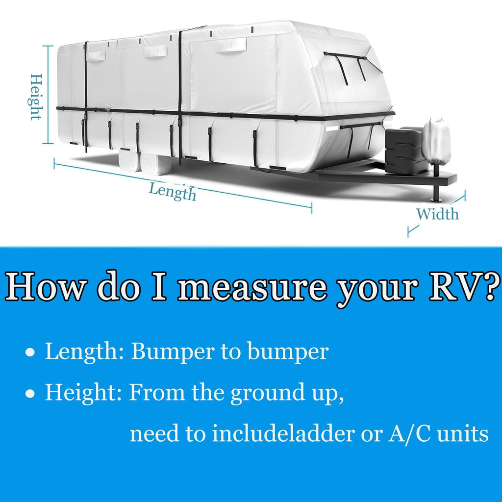 14-16ft Travel Trailer RV Cover N5412