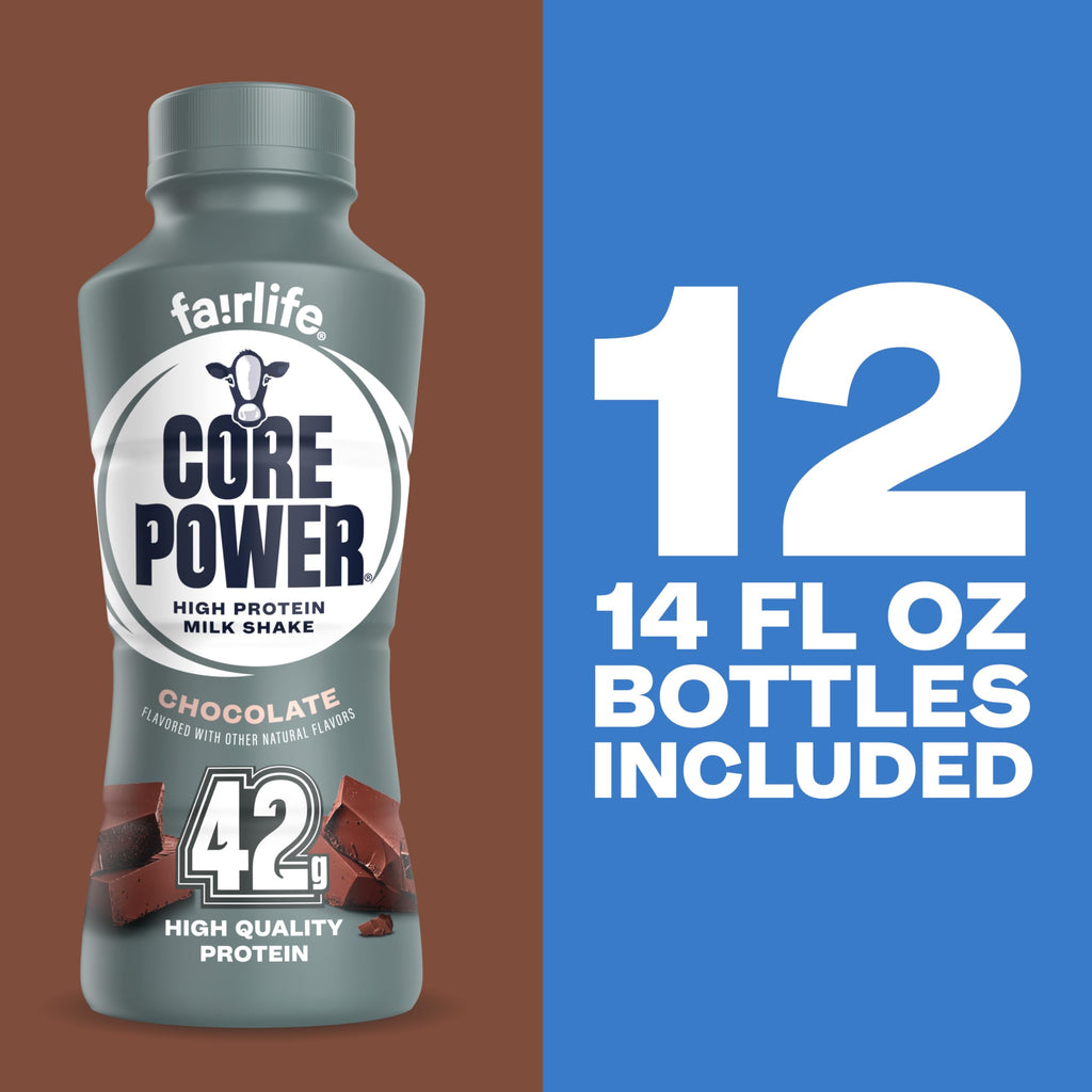 Chocolate High Protein Shake 42g 14oz 12 Pack S88610