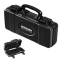 Black Steel Tool Box with Safety Latch and Handle J3467