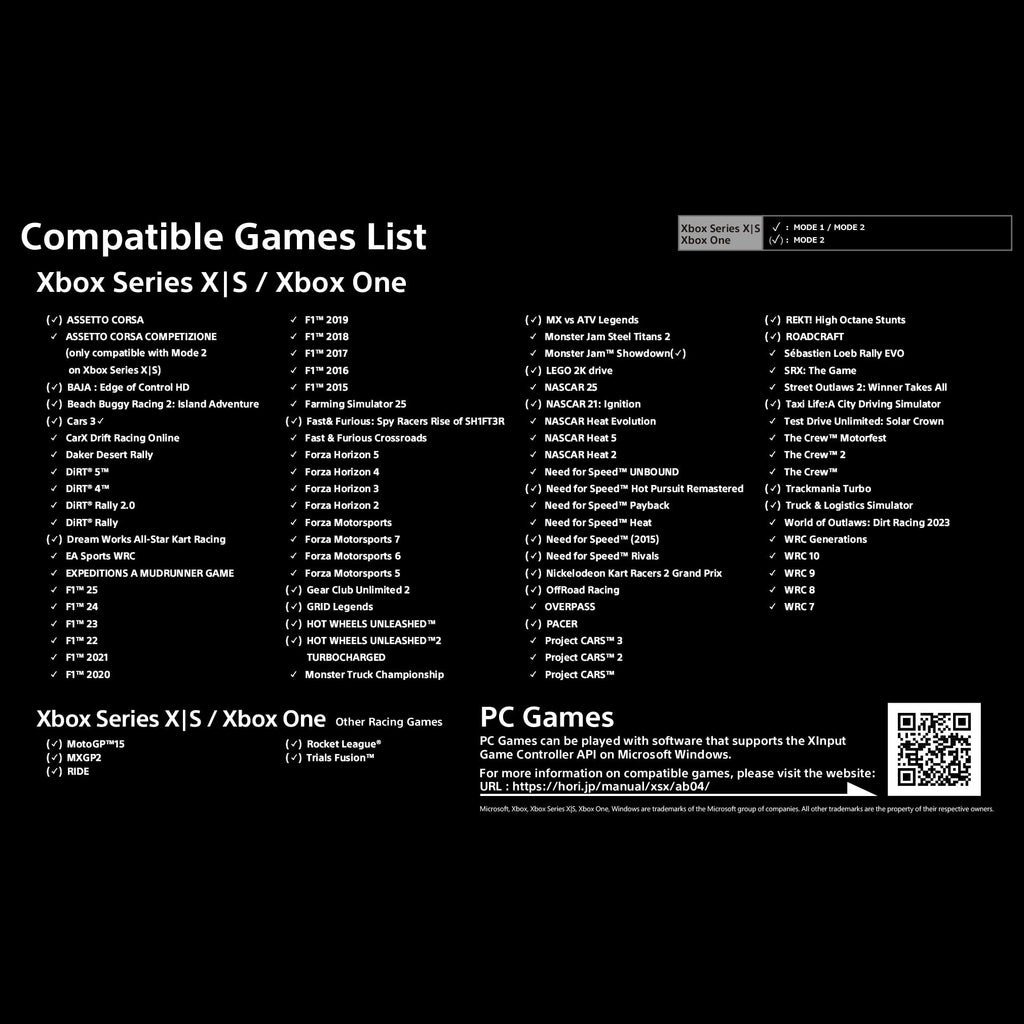 Racing Wheel Designed for Xbox Series X|S H197297