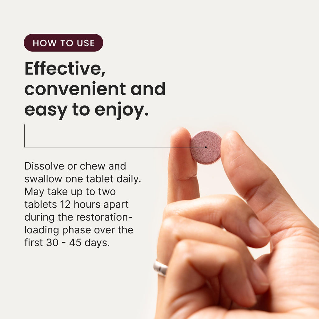 60 Dissolvable Tablets K569