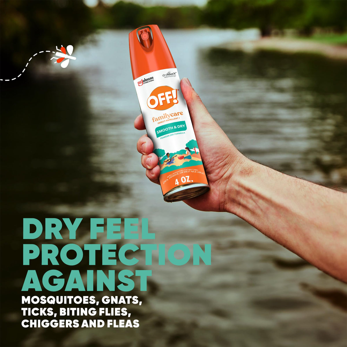 Insect & Mosquito Repellent Bug Spray 4 oz 2-Pack Q799