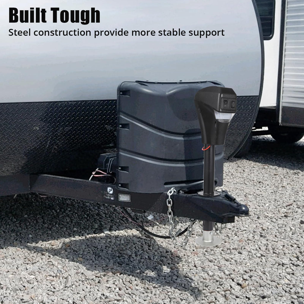 3500lbs 12V Electric Tongue Jack with LED M9497
