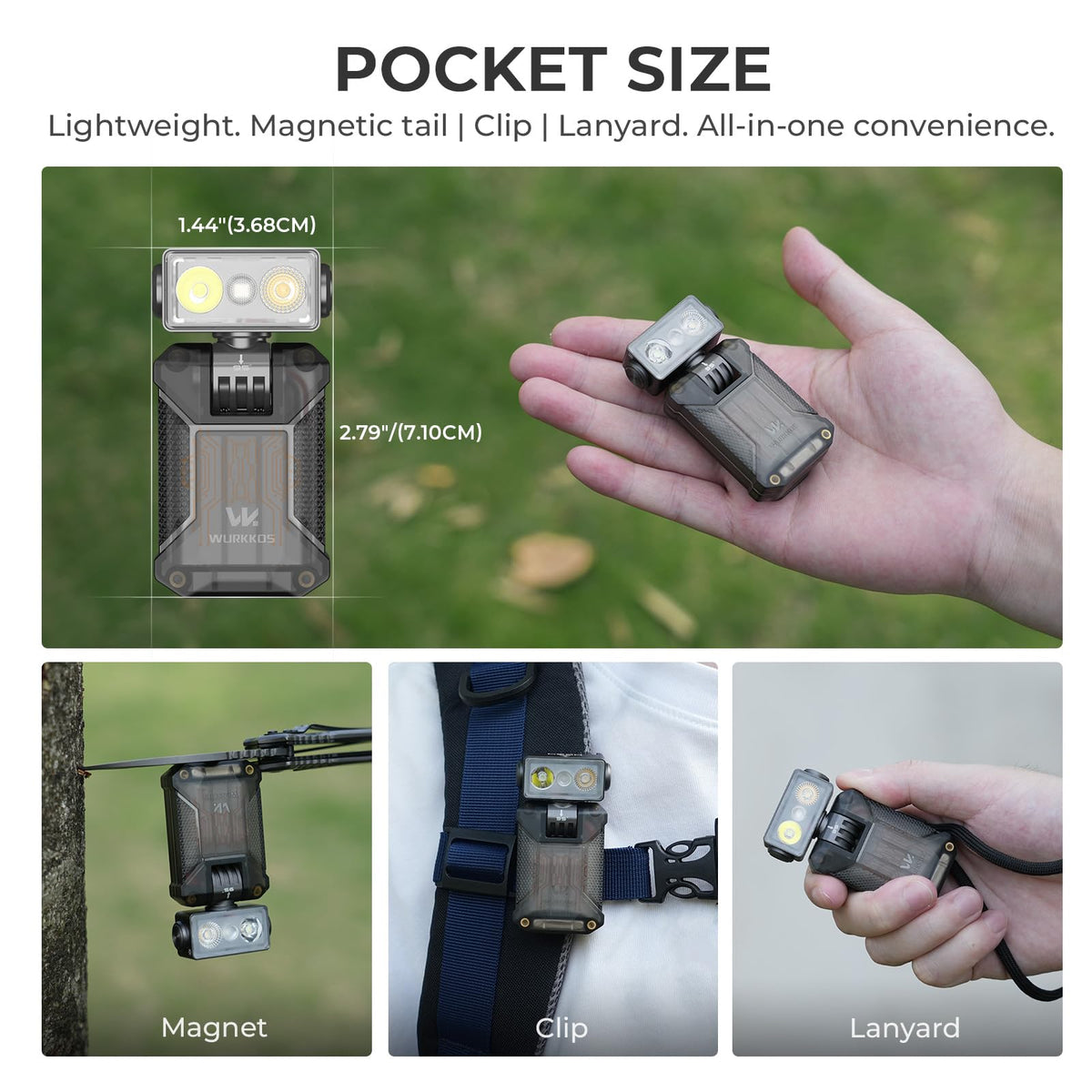750 Lumens Rechargeable LED Flashlight F103447