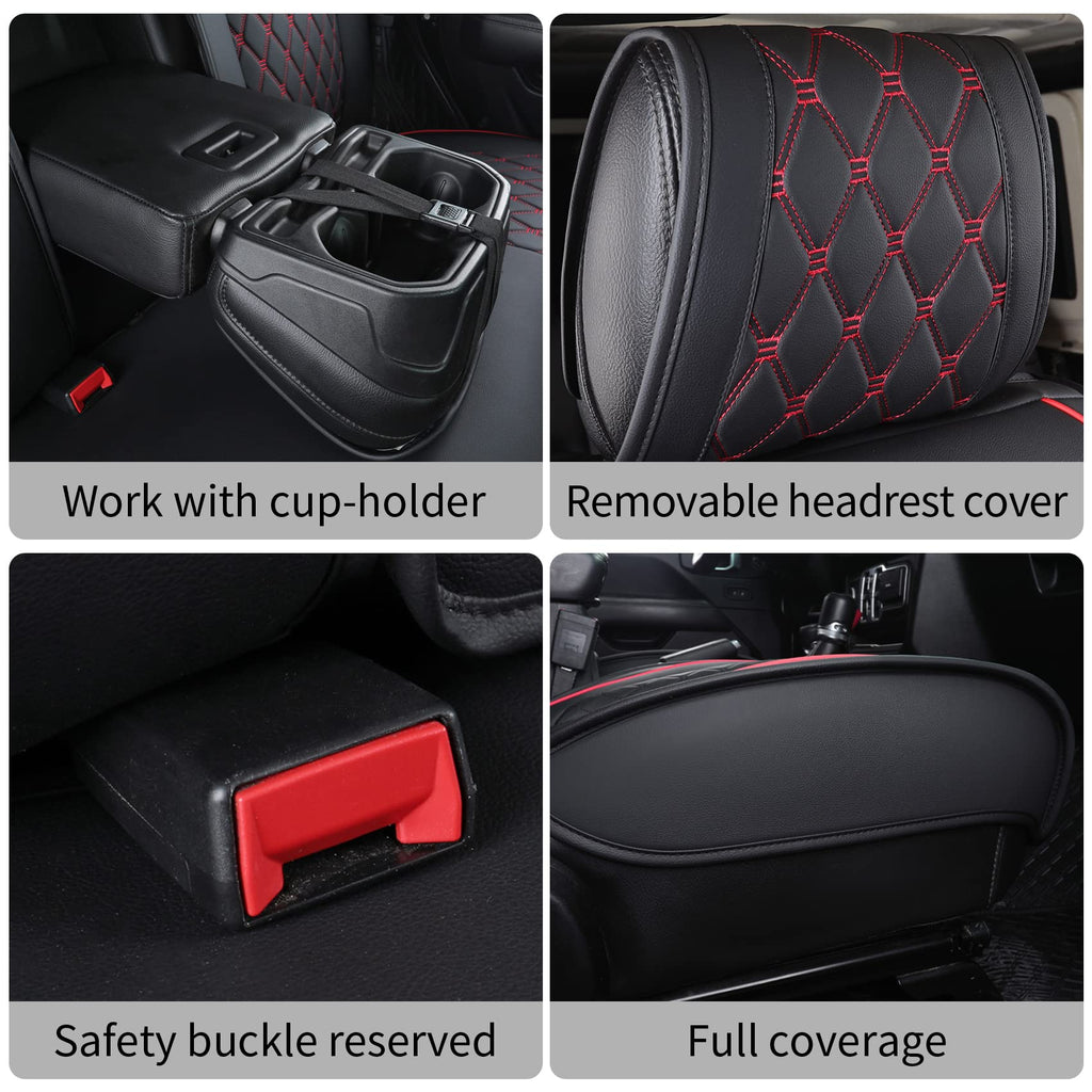 Jeep Wrangler JK JL 4-Door Seat Covers Full Set C430