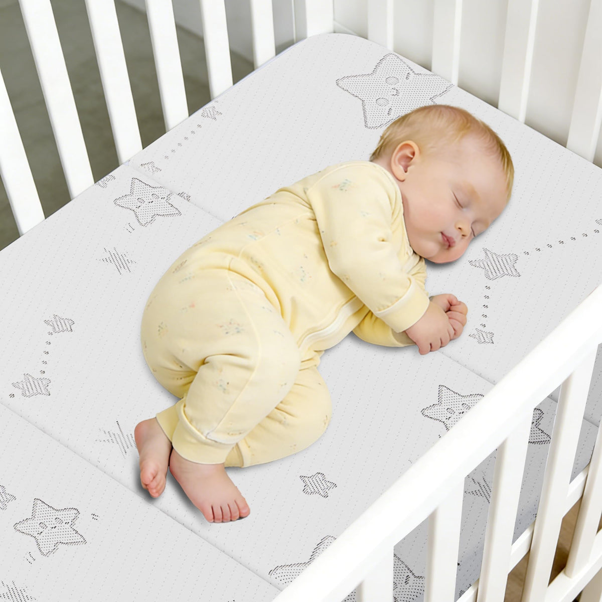 Portable Pack and Play Mattress with Washable Cover H36405