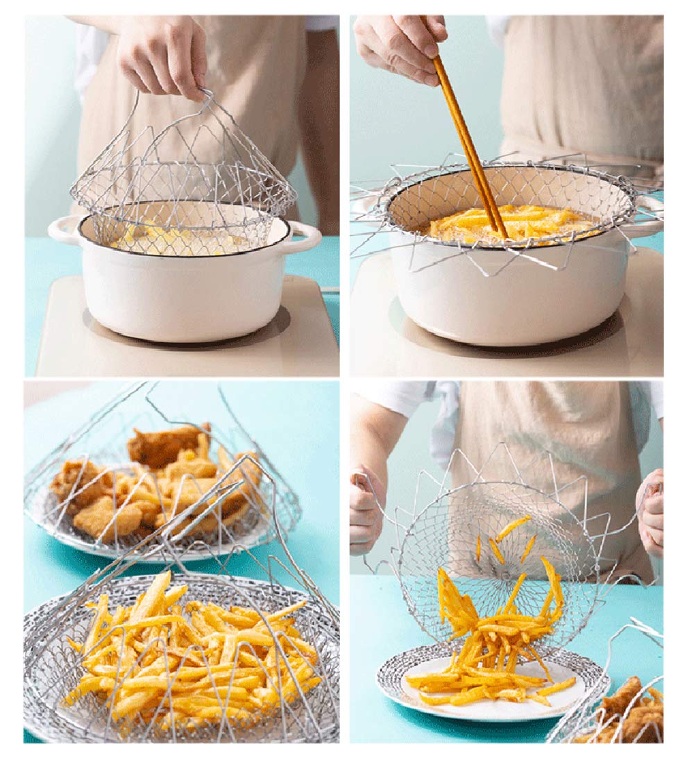 304 Stainless Steel Deep Fry Basket B92557