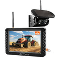 Magnetic Solar Wireless Backup Camera with 5" HD Monitor S592377