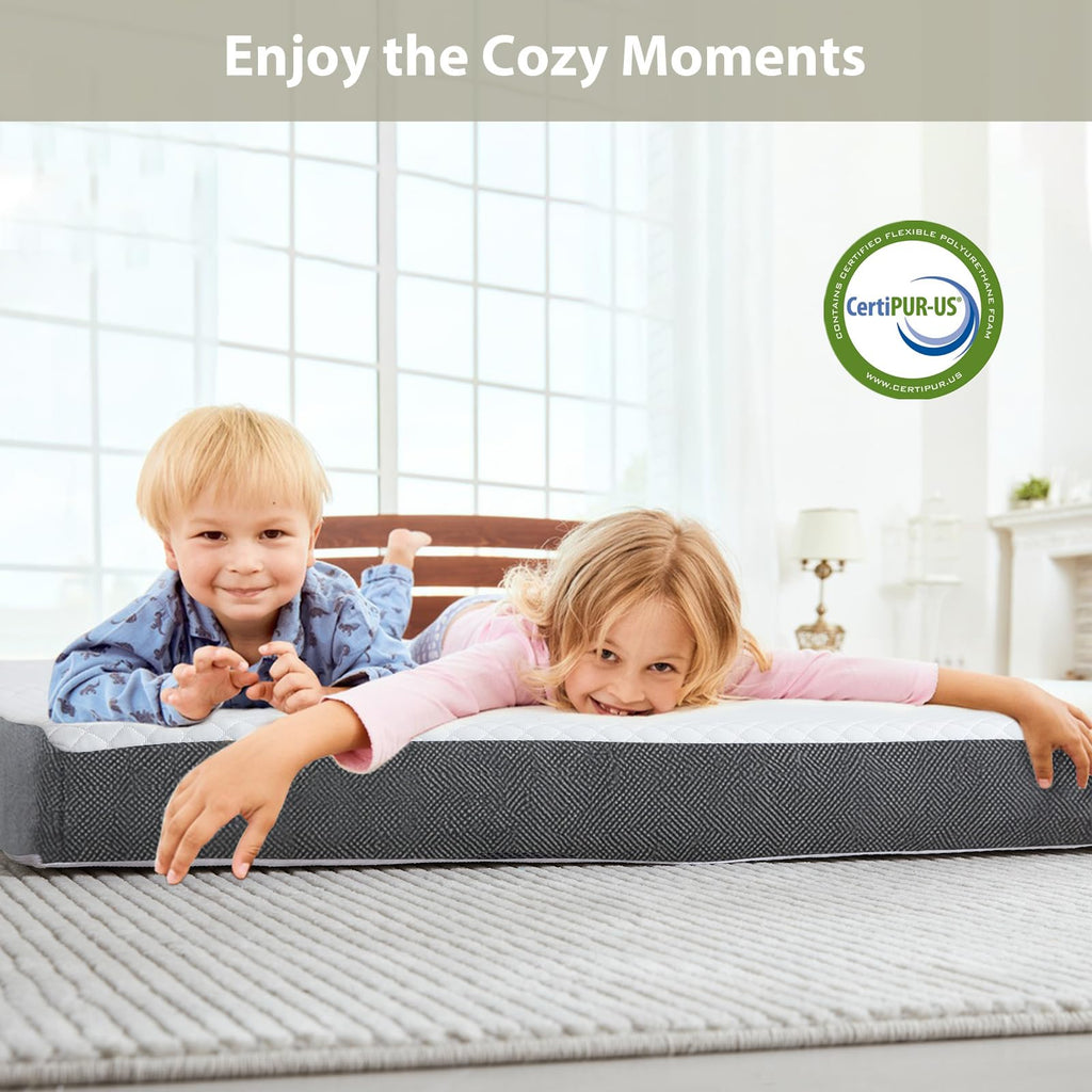 3 inch Tri Fold Memory Foam Mattress with Washable Cover O260837