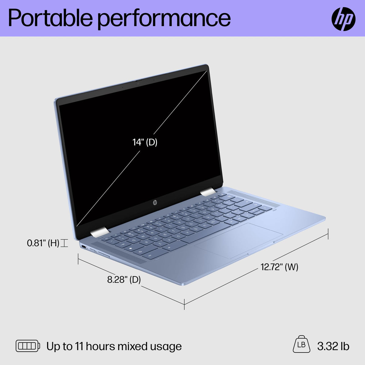 14 Inch Touchscreen 2in1 Laptop M3490