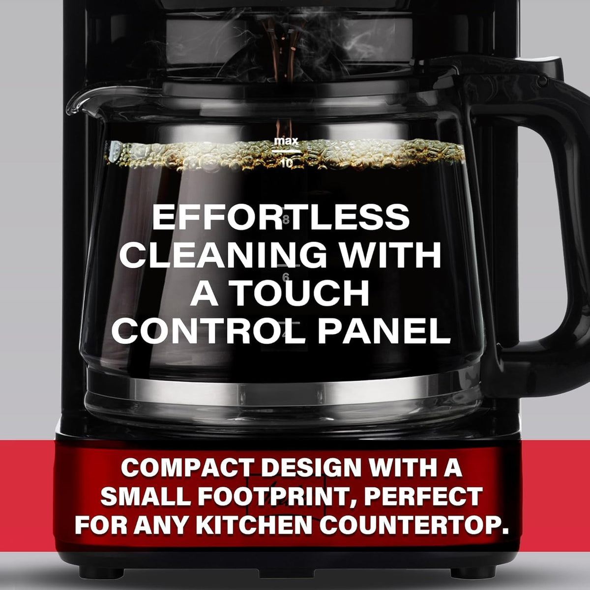Glass 10-Cup Drip Coffee Maker A901947