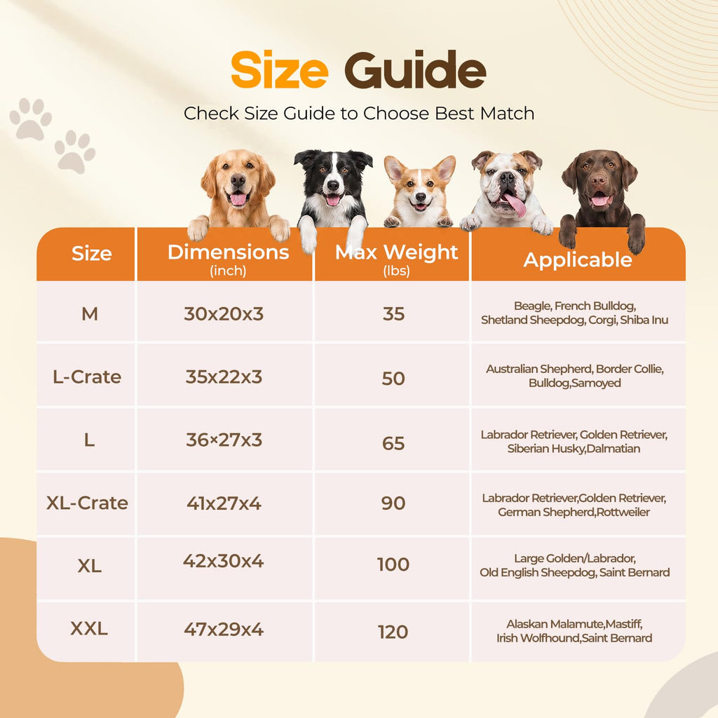 Waterproof Washable Orthopedic Dog Bed J1326