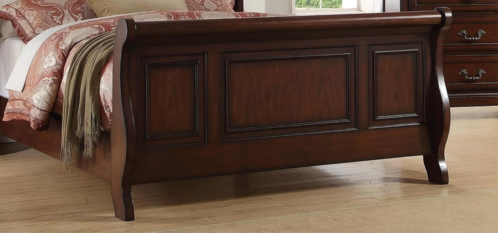 California King Bed Frame Antique Cherry G6811