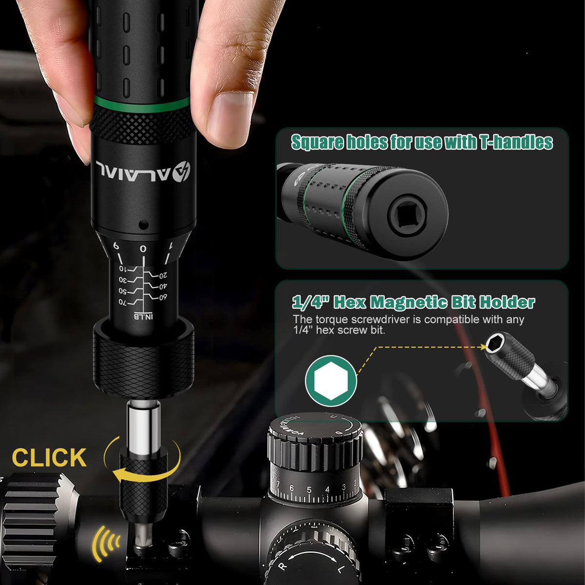 Inch-Pound Torque Screwdriver Kit B607456